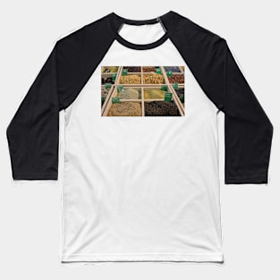 Dried Spices and Seeds Baseball T-Shirt